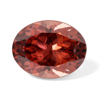 AAAA Raspberry Zircon (Oval Free Size) 4.00 ctw