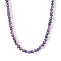 GCS Chaorite Round Beaded Strand in Sterling Silver (18 Inches) 240.00 ctw