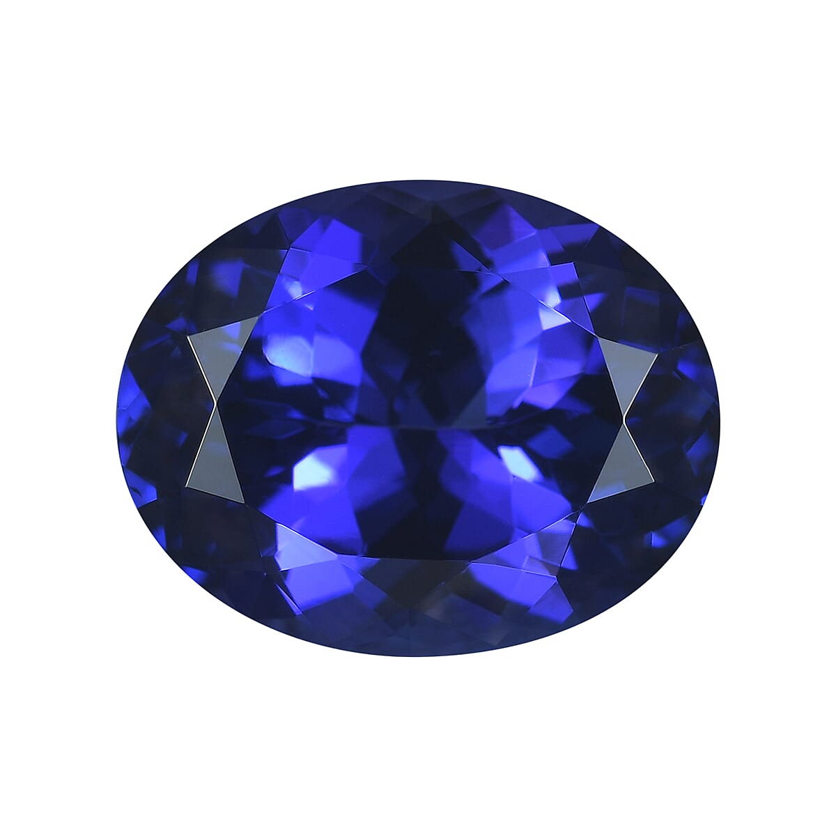 Certified 5.00 ctw Oval Tanzanite Loose Gemstone –  AAAA Grade, Free Size