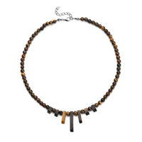 Lapis Lazuli Necklace 18-20 Inches in Silvertone 160.00 ctw