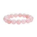 Galilea Rose Quartz Beaded Stretch Bracelet 215.00 ctw - Sticky add to cart bar