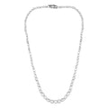 Polki Diamond 10.00 ctw Necklace in Sterling Silver, Diamond Necklace, Silver Tennis Necklace (20 Inches) - Sticky add to cart bar