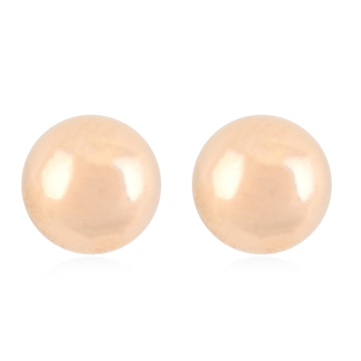 Closeout Deal 10K Yellow Gold 5mm Stud Earrings