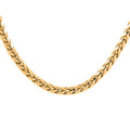 Ottoman Treasure 18K Yellow Gold 2.5mm Spiga Necklace 22 Inches 8.25 Grams - Sticky add to cart bar