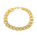 OTTOMAN TREASURE 10K Yellow Gold Byzantine Bracelet (7.50 In) 9.10 Grams - Sticky add to cart bar
