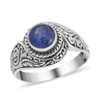 Tanzanite  Ring  Sterling Silver (Size 10.0) 1.50 ctw