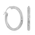 Sterling Silver Hoop Earrings 2.90 Grams - Sticky add to cart bar