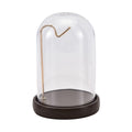 Brown Watch Display Case with Transparent Cover (3.74"x3.74"x0.59") - Sticky add to cart bar
