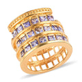 GP ITALIAN GLOW COLLECTION Tanzanite Ring in Vermeil Yellow Gold Over Sterling Silver 8.25 Grams 2.40 ctw - Sticky add to cart bar