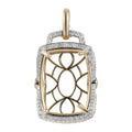 Luxoro 10K Yellow Gold Diamond G-H I3 Mounting Pendant 5.60 Grams 0.50 ctw - Sticky add to cart bar