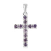 Simulated Amethyst Color Diamond