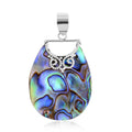 Abalone Pendant in Sterling Silver - Sticky add to cart bar