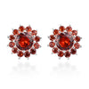 Simulated Garnet Diamond