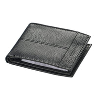 UNION CODE Genuine Leather Bi Fold Wallet (RFID Protected)