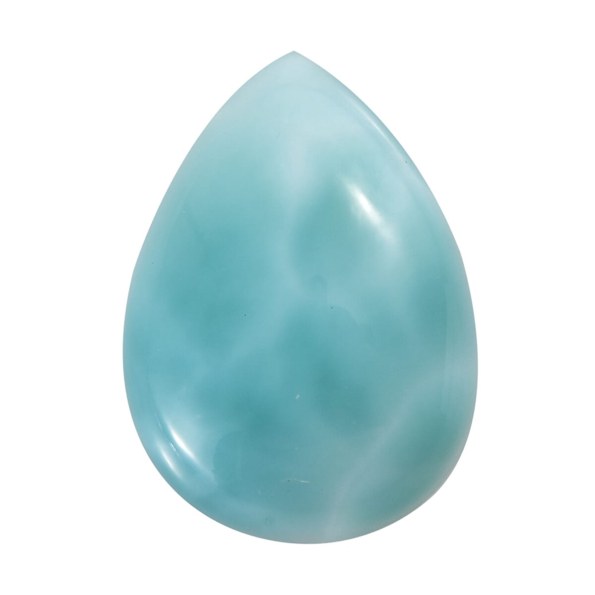 Larimar (Pear 14x10 mm) 4.85 ctw Loose gemstone