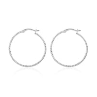 Sterling Silver Hoop Earrings 2 Grams