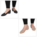 TLV TAMSY Pack of 2 - Nude and Black Jelly Flats - Size 6 - Sticky add to cart bar