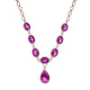 Simulated Pink Sapphire in Rosetone