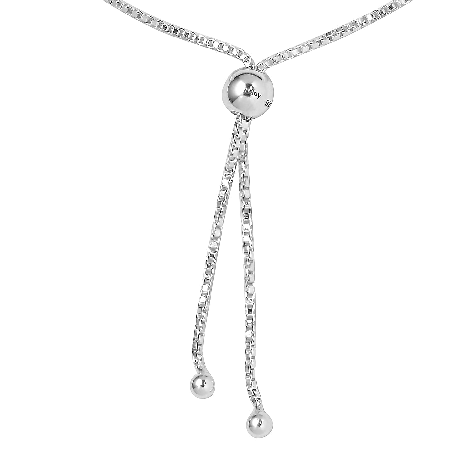 Shop LC Birthday Deal Amethyst 5-6mm Beaded Bolo Bracelet in Sterling Silver 47.50 ctw