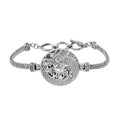 BALI LEGACY Sterling Silver Dragon Bracelet (7.50 In) 22.30 Grams - Sticky add to cart bar