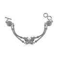 BALI LEGACY Sterling Silver Butterfly Bracelet (7.50 In) 23 Grams - Sticky add to cart bar