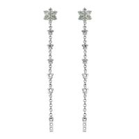 Narsipatnam Alexandrite Fancy Earrings in Platinum Over Sterling Silver 1.10 ctw