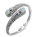 DOORBUSTER BALI LEGACY Ethiopian Welo Opal Cuff Bracelet in Sterling Silver (7.50 In) (30 g) 3.20 ctw - Sticky add to cart bar