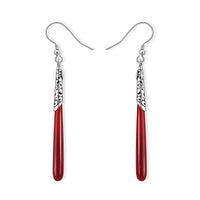 Sponge Coral Earrings in Sterling Silver