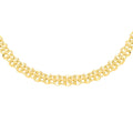Maestro Gold Collection Italian 10K Yellow Gold 6.1mm Diamond-Cut Royal Infinity Necklace 18-20 Inches 8.0 Grams - Sticky add to cart bar