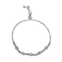 Narsipatnam Alexandrite Bolo Bracelet in Platinum Over Sterling Silver 1.25 ctw