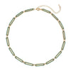 Green Austrian Crystal in Goldtone