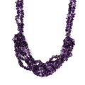 Peridot Chips Multi Row Necklace 20 Inches in Sterling Silver 324.90 ctw - Sticky add to cart bar