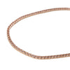 Simulated Champagne Diamond in Goldtone
