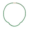 Simulated Emerald in Goldtone