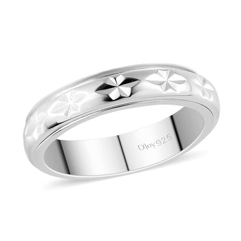 Sterling Silver Spinner Band Ring 2.60 Grams - Product card gallery slide 1 (10178575237433)