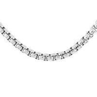 3.5mm Box Necklace (24 Inches) in ION Plated Yellow Gold Stainless Steel 21 Grams