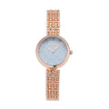 STRADA Japanese Movement Blue Stardust Dial Watch with Rosetone (26.40mm) (6.0-7.50 Inch) - Sticky add to cart bar