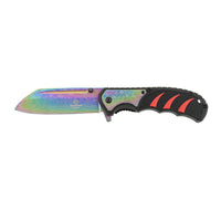 SNAKE EYE Iridescent Pocket Knife