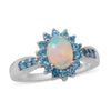 Ethiopian Welo Opal & Malgache Neon Apatite