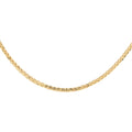 OTTOMAN TREASURE 2.7mm Spiga Necklace in 18K Yellow Gold 7.50 Grams 20 Inches - Sticky add to cart bar