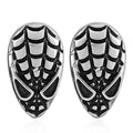 Marvel Spider-Man Head Stud Earrings in Silvertone - Sticky add to cart bar