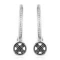 MARVEL Wolverine Hoop Earrings in Silvertone - Sticky add to cart bar