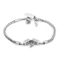 MARVEL Thor Double Hammer Tangle Bracelet in Silvertone (7.50 In) - Sticky add to cart bar