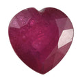 Niassa Ruby (FF) (Hrt 10 mm) 4.74 ctw Loose Gemstone - Sticky add to cart bar