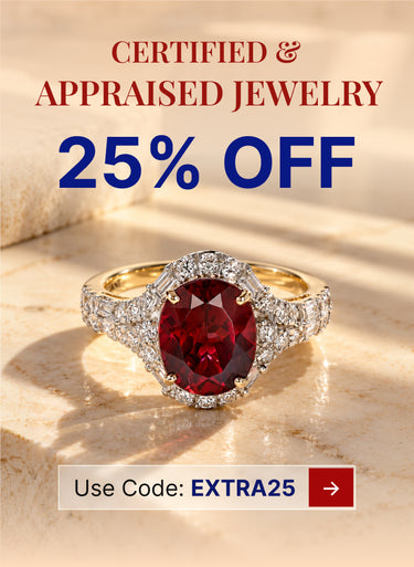 certified and appraised jewelry