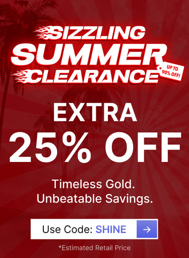 clearance plain gold