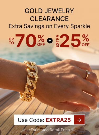 clearance gold jewelry