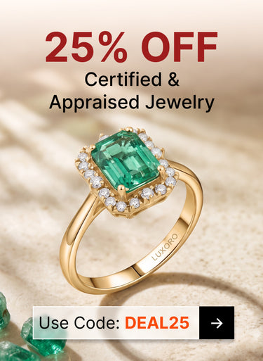certified and appraised jewelry