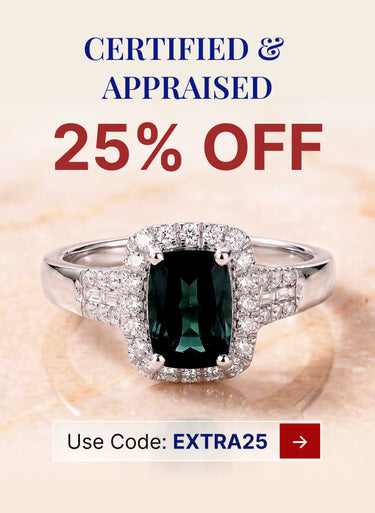 certified and appraised jewelry