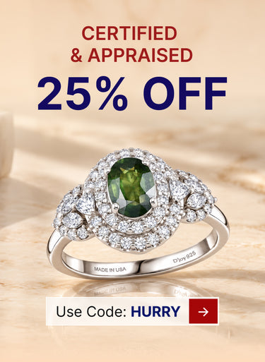 certified and appraised jewelry